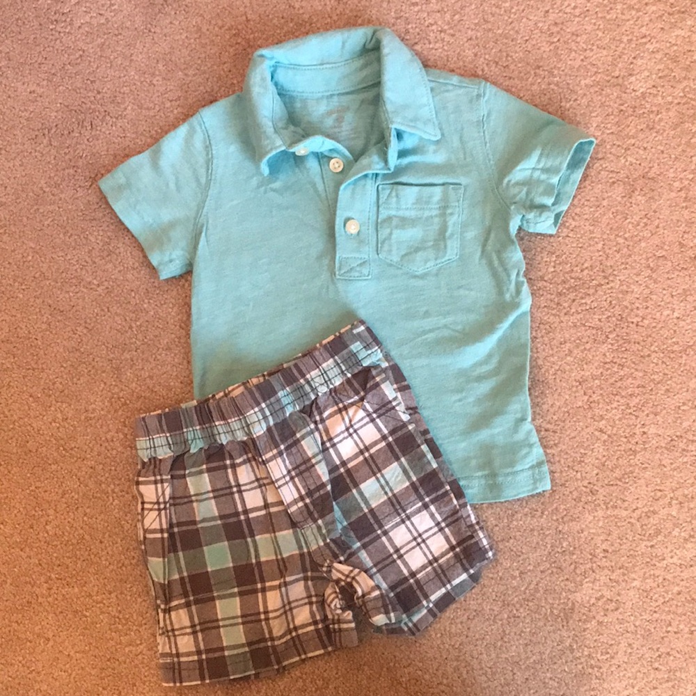 Baby boy matching set